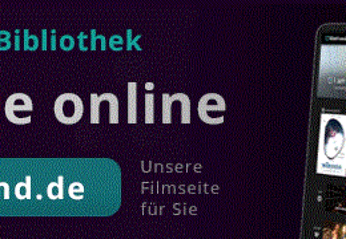 Werbebanner für das Angebot Filmfriend